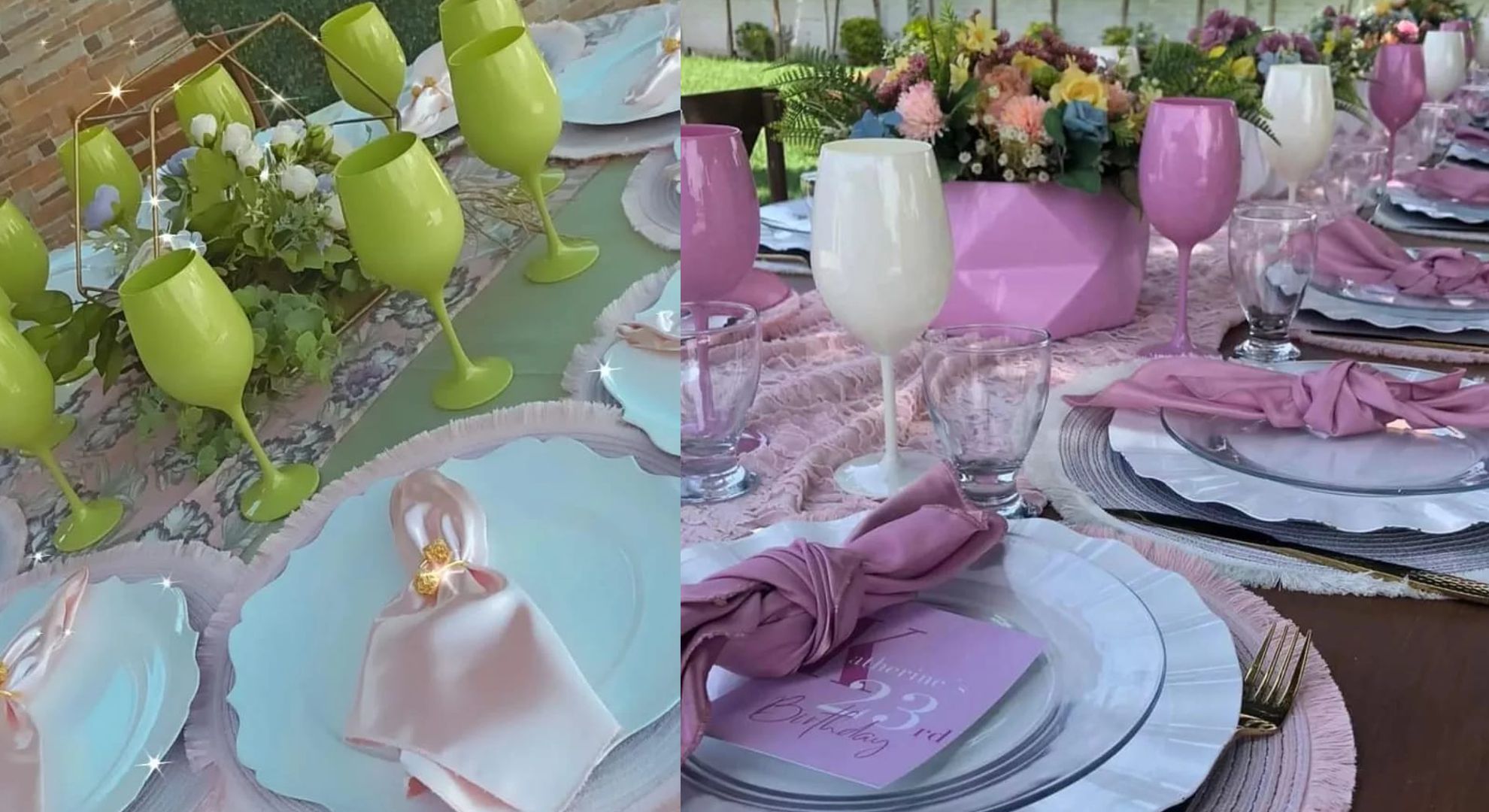 MANTELERIA Y CRISTALERIA